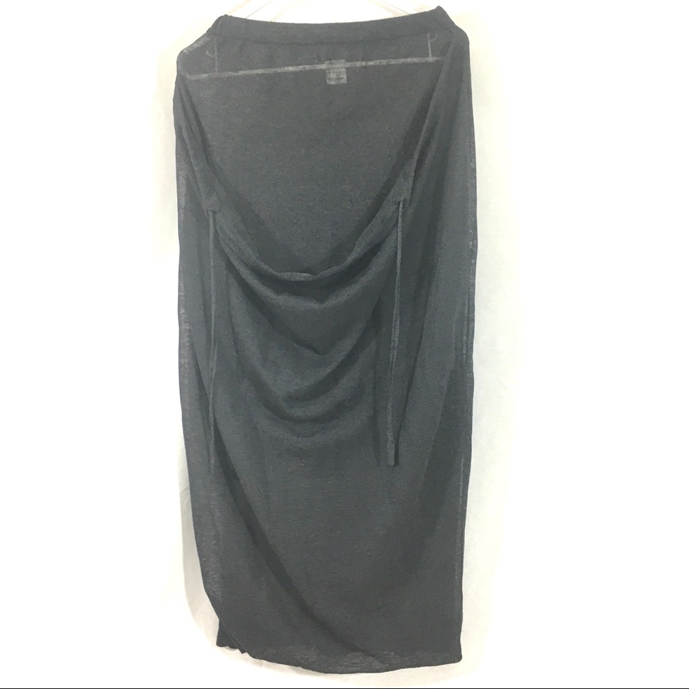 Enigma Draped Drawstring Skirt - image 2
